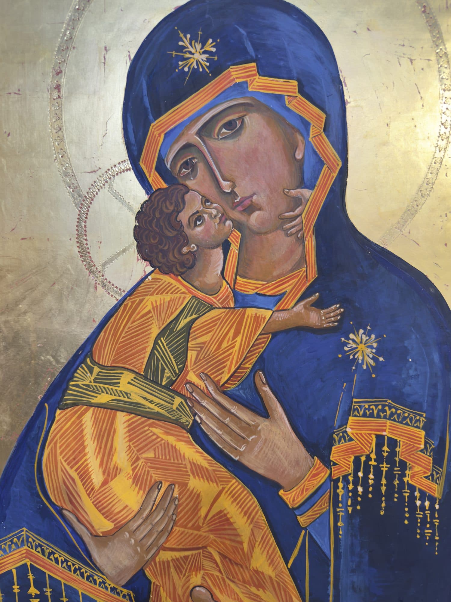 Icon of the Madonna and Child in St George's